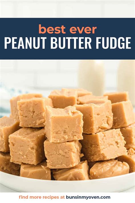 Easy Microwave Peanut Butter Fudge Recipe Buns In My Oven