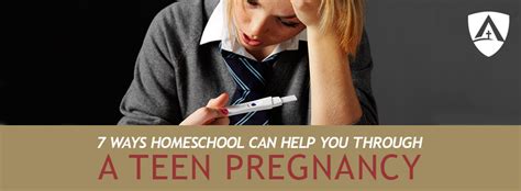 Teen Pregnancy Homeschool Can Help Enlightium Academy Blog