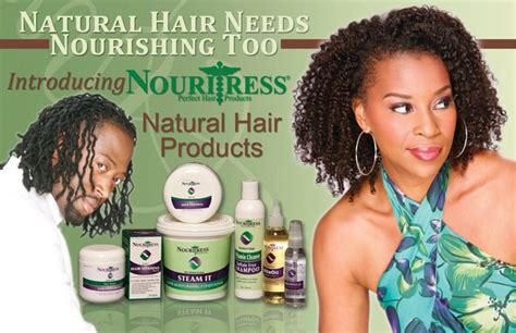 Nouritress Natural Hair Products Campaign