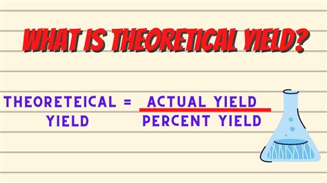 What Is Theoretical Yield How Do You Calculate It Gcse Part 1 Youtube