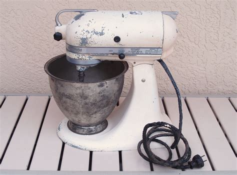 Vintage Kitchenaid Electric Mixer Distressed Model