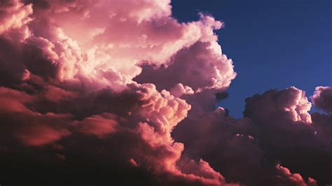 Aesthetic Clouds Computer Wallpapers Wallpaper Cave