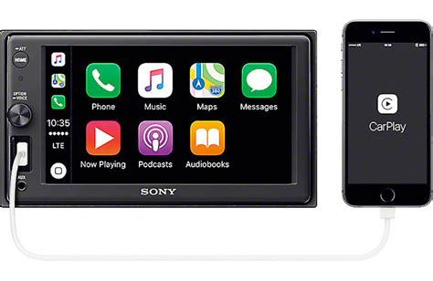 Sony Xav Ax1000 62 Apple Carplay Media Receiver With Bluetooth