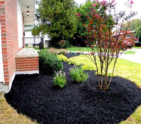 42 Cheap But Beautiful Mulch Landscaping Ideas Mulch Landscaping