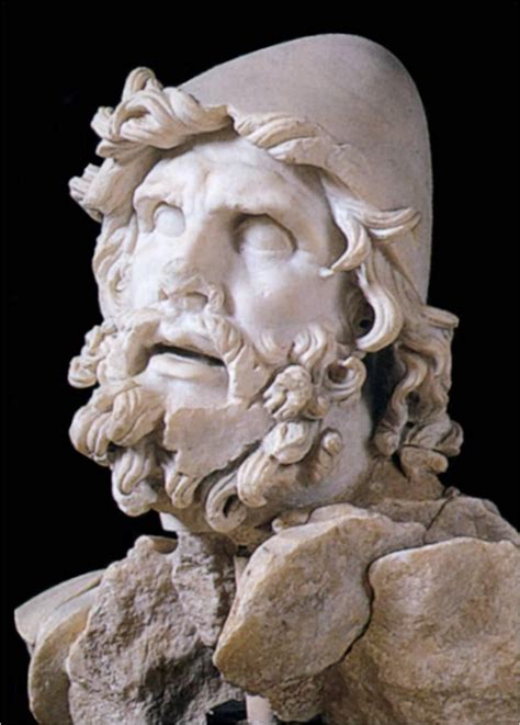 Sperlonga Head Of Odysseus Sculpture Marble 26 Ad Destruction Head Of