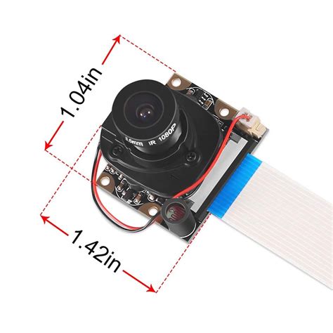 OV5647 5MP 1080P IR Cut Camera For Raspberry Pi 3 4 With Automatic Day