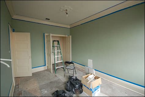 Guest Bedroom Painted Benjamin Moore Saybrook Sage With Bo Flickr