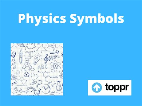 Physics Notation Symbols