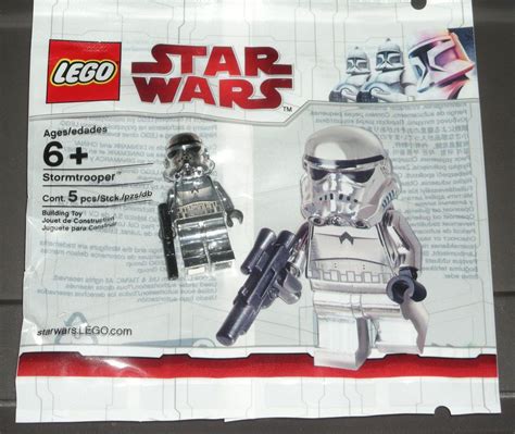 Lego Star Wars Chrome Silver Stormtrooper Minifigure New Sealed Mini