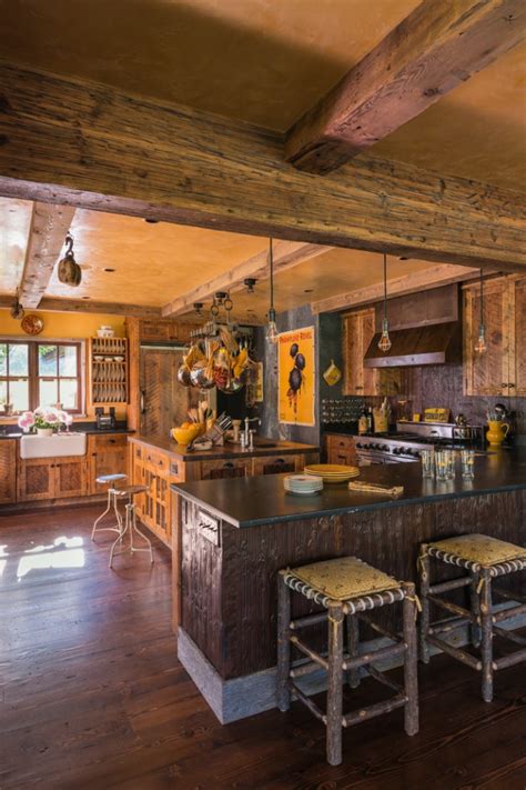 What is there to learn from this design? 17 Beautiful Rustic Kitchen Interiors Every Rustic ...