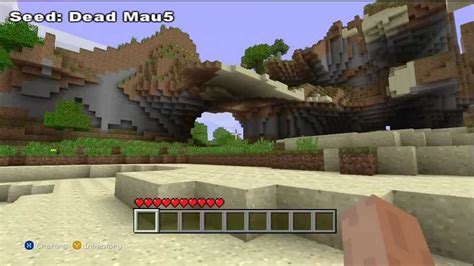 Minecraft Xbox 360 Amazing Seeds Check It Out Youtube