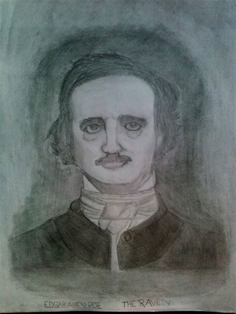 Edgar Allan Poe Pencil Drawing By Yolikehi On Deviantart