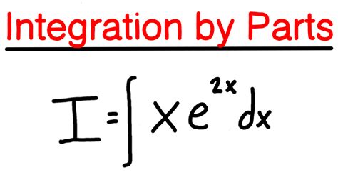 Integration By Parts Example Problem 1 Engineer4free The 1 Source