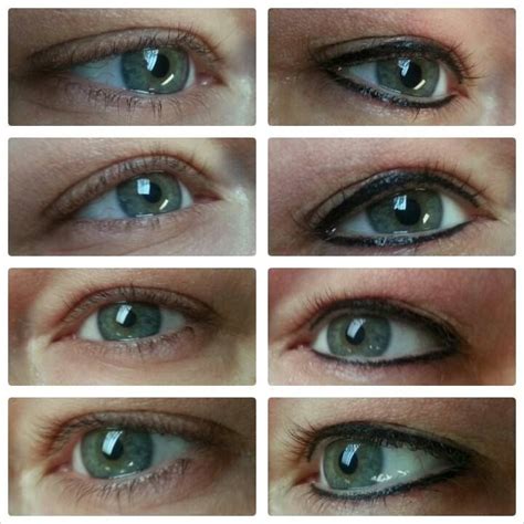 Before And Afters Of Dark Eyeliner Ashevillepermanentmakeupclinic