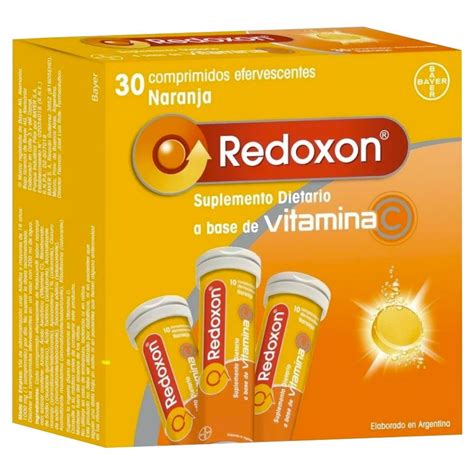 Redoxon Vitamina C Suplemento Dietario En Comprimidos Efervescentes
