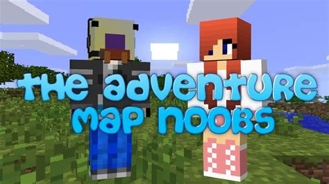 Minecraft The Adventure Map Noobs 2 The Dropper Map 1 Youtube