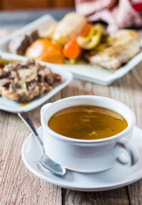 How To Make Beef Bone Broth Oh The Things Well Make