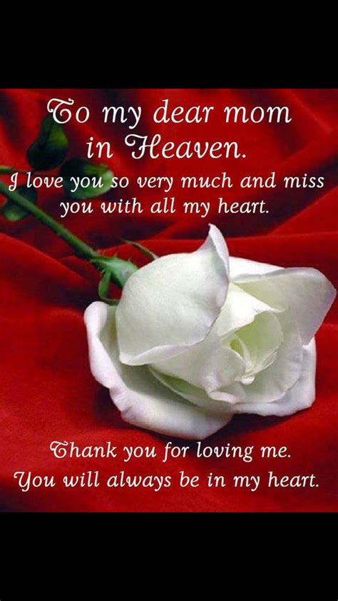 Missing My Mom In Heaven Quotes Shortquotescc