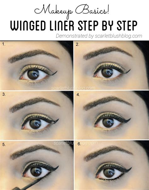 How To Do Perfect Winged Eye Liner Steps Winged Eyeliner Tutorial