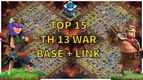 15 ADET KÖY BİNASI 13 SAVAŞ DÜZENİ TOP 15 TH 13 WAR BASE LINK COPY