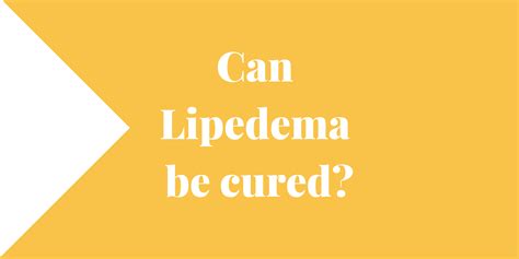 Can Lipedema Be Cured Lipedema And Me