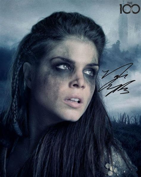 The 100 Octavia Blake Marie Avgeropoulos Tv Cast Signed