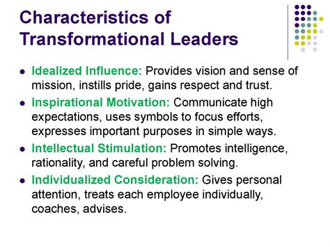 Transformational leadership is a theory of leadership where a leader works with teams to identify needed change, creating a vision to guide the change through inspiration. Leadership - презентация онлайн