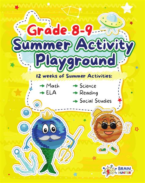Summer Activity Playground Grade 8 9 Argoprep