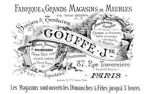The Graphics Fairy Llc Free Vintage Clip Art Paris Advertising