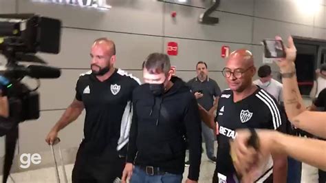 Eduardo Coudet Desembarca Em Bh E Inicia Pré Temporada Com Atlético Mg Nesta Quarta Feira