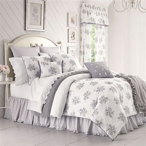 Gray And White Comforter Ways To Make Your Home Look Elegant On A Budget