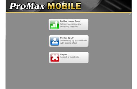 Promax Mobile Release Version 102 March 1 2013 Promax Mobile