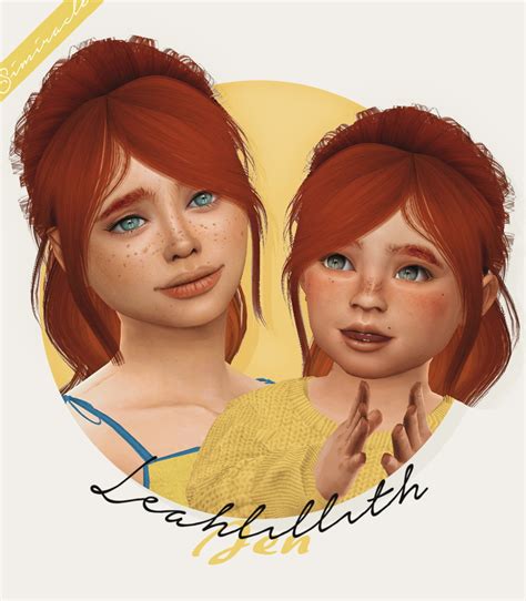Simiracle Leahlillith S Jen Hair Retetured Kids And Toddlers Version