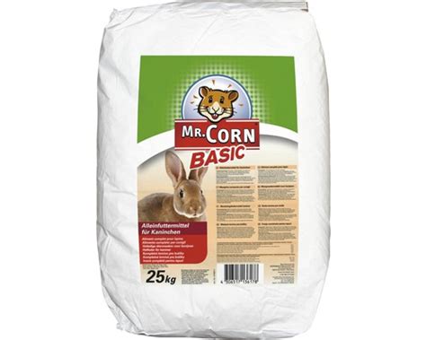 Your baby is gaining more fat and growing more hair. Kaninchenfutter Mr. Corn Pellets, 25 kg bei HORNBACH kaufen