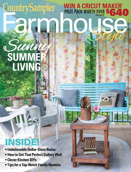 Country Sampler Farmhouse Style Summer 2020 Download Pdf Magazines