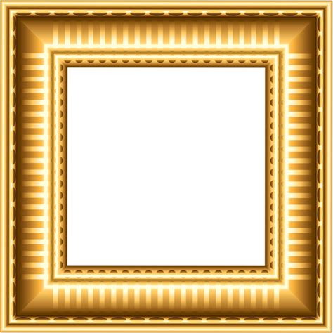 The contrast between the dark wood and metallic. Gold Transparent Picture Frame | Gallery Yopriceville ...