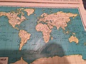 1945 World Map | Map, World map, Vintage world maps