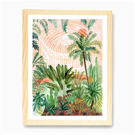 Victorian Greenhouse Art Print By Midnight To 6 Fy