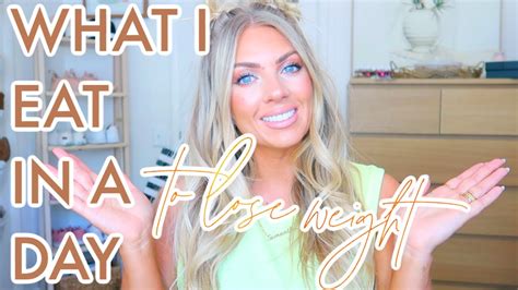 what i eat in a day to lose weight youtube