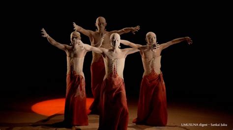 Sankai Juku Official Movie From “umusuna Physical Theatre Greek Chorus Greek Statue