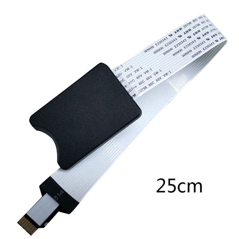 The best way is get a sd card with adapter. New Arrival 25cm TF Micro SD To SD Card Extension Cable ...