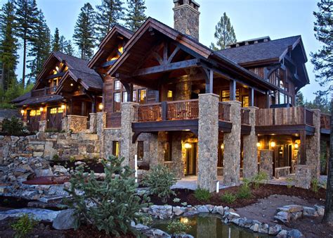 8 Fabulous Luxury Rustic House Exterior Ideas You Need to Try | Rustic