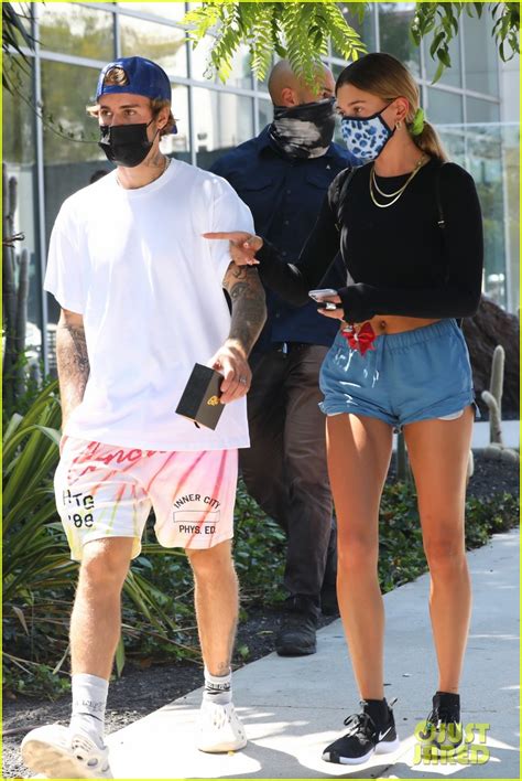 justin bieber holds hands with hailey after a tuesday lunch date photo 1297317 photo gallery