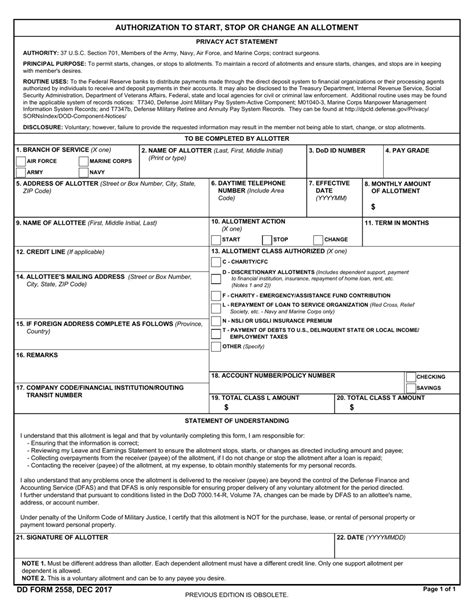 Dd Form 2558 Fill Out Sign Online And Download Fillable Pdf