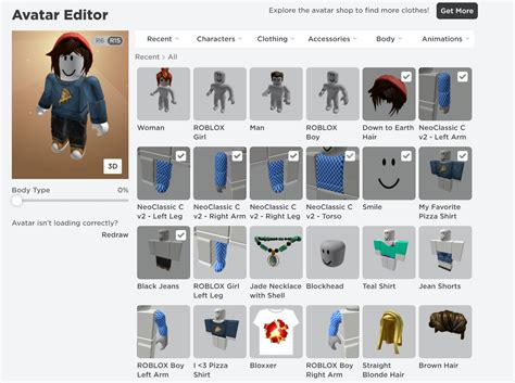 Avatar Editor Roblox Wiki Fandom