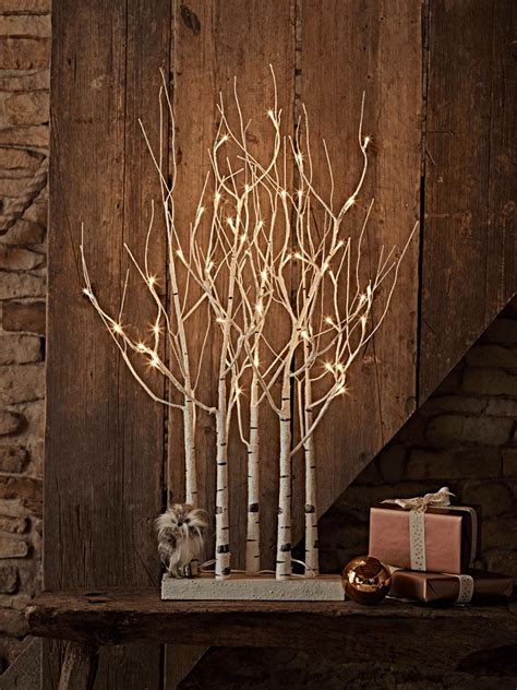 Twig Trees Stunning Birch Cluster Christmas Trees ~ Fresh Design Blog