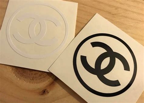 Chanel Circle Stickers Set Of 12 Size 5 7 Chanel Stickers