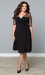 Cocktail dresses for women over 50 | Plus Size Black Outfit Ideas ...