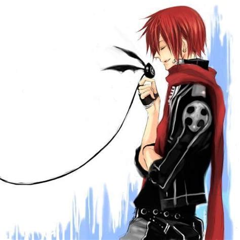 Anime Boy With Red Hair We Heart It Anime Anime Boy