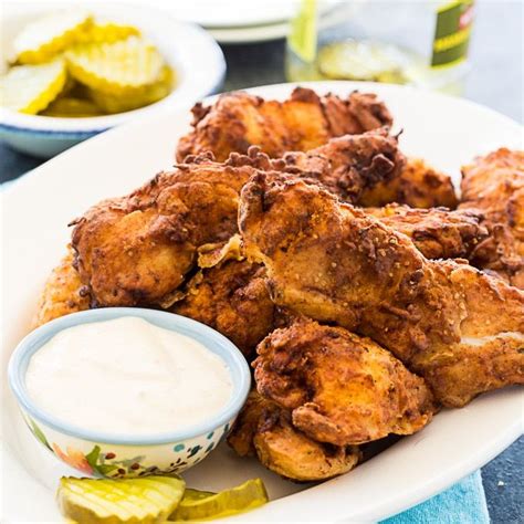 Add the onion and cook, stirring occasionally, about 4 minutes, then add the garlic and cook 1 minute. Pickle-Brined Chicken Tenders | Recipe | Chicken tenders ...